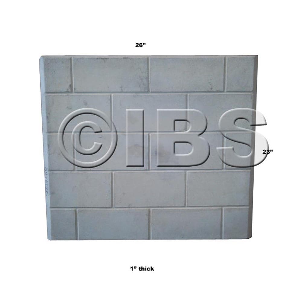 047617K Firebrick Back Assembly Swb500I