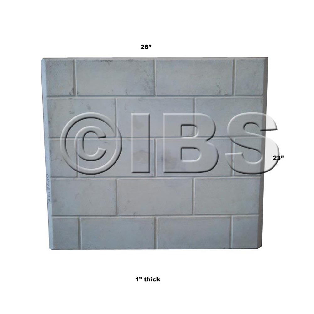 047617K Firebrick Back Assembly Swb500I
