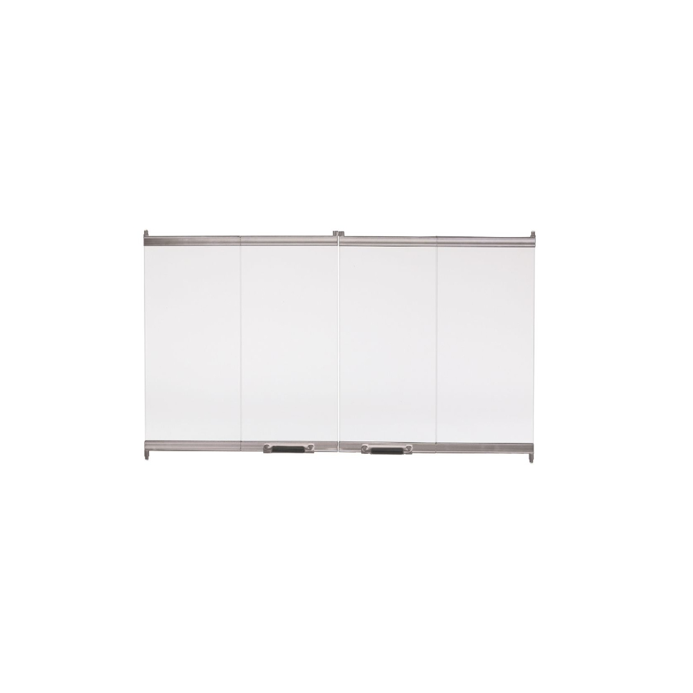 67423MON Original Bi-Fold Glass Doors with SS trim