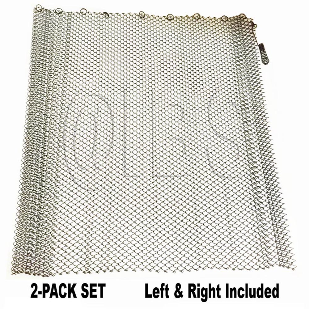 66146 Fire Screen Mesh w/pull 2-PACK SET