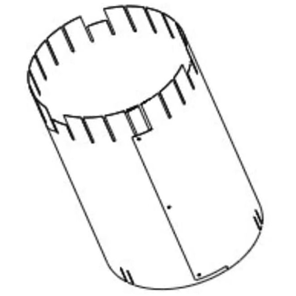 37004MON Attic Insulation Shield Straight Flue