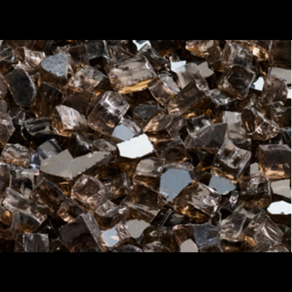 90867MON Smoked Embers-Crushed Glass Media (1 Bag, 5Lbs)