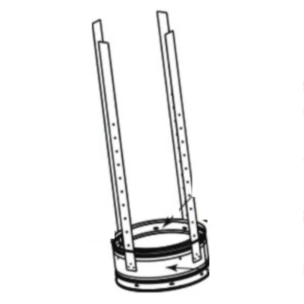 SL11 6 (152Cm) Chimney Stabalizer 00