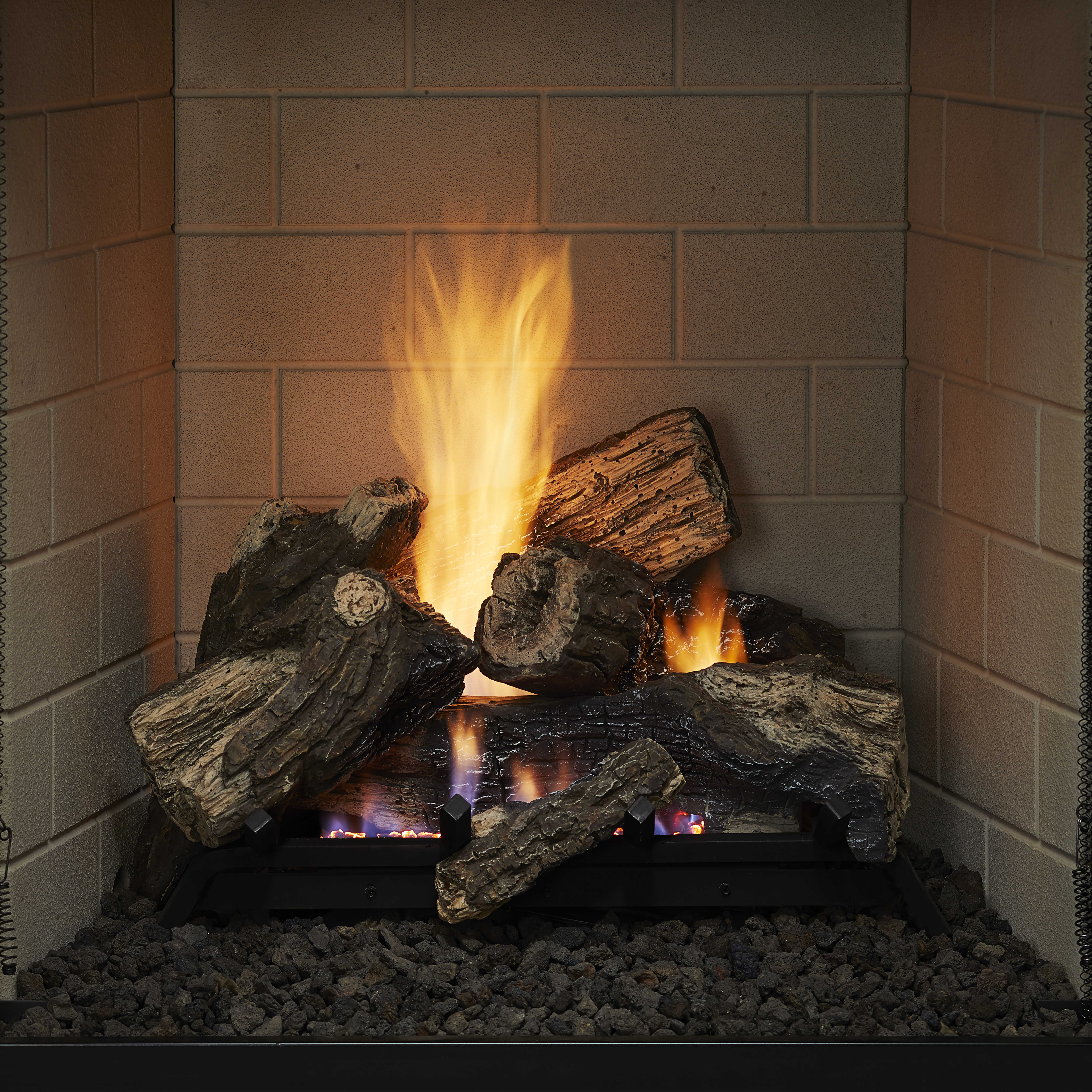 MOJO22-R 22In 8Pc Mojo Burncrete Refractory Logset For