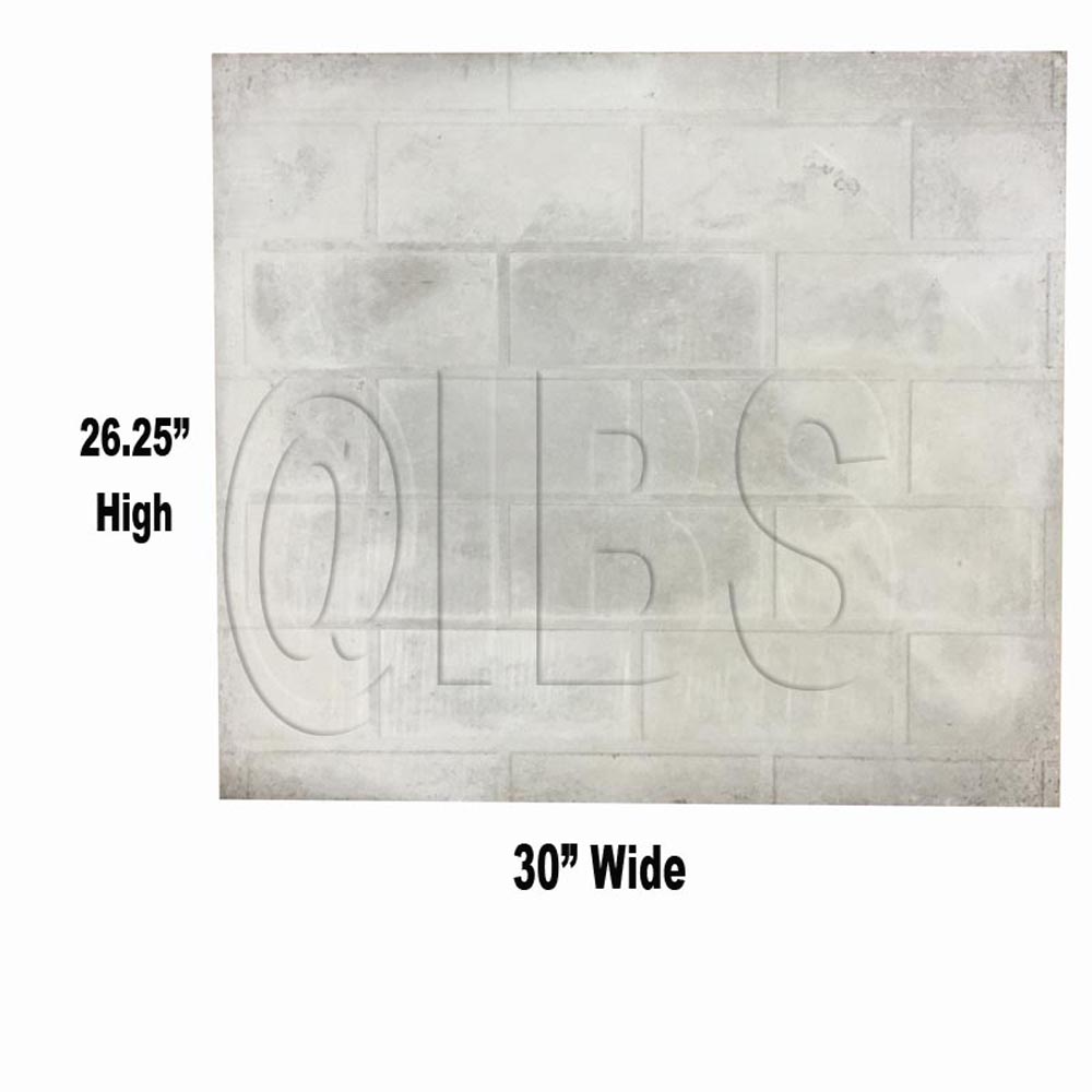 3954102 Back Brick Sh48 (MUST SHIP FREIGHT)