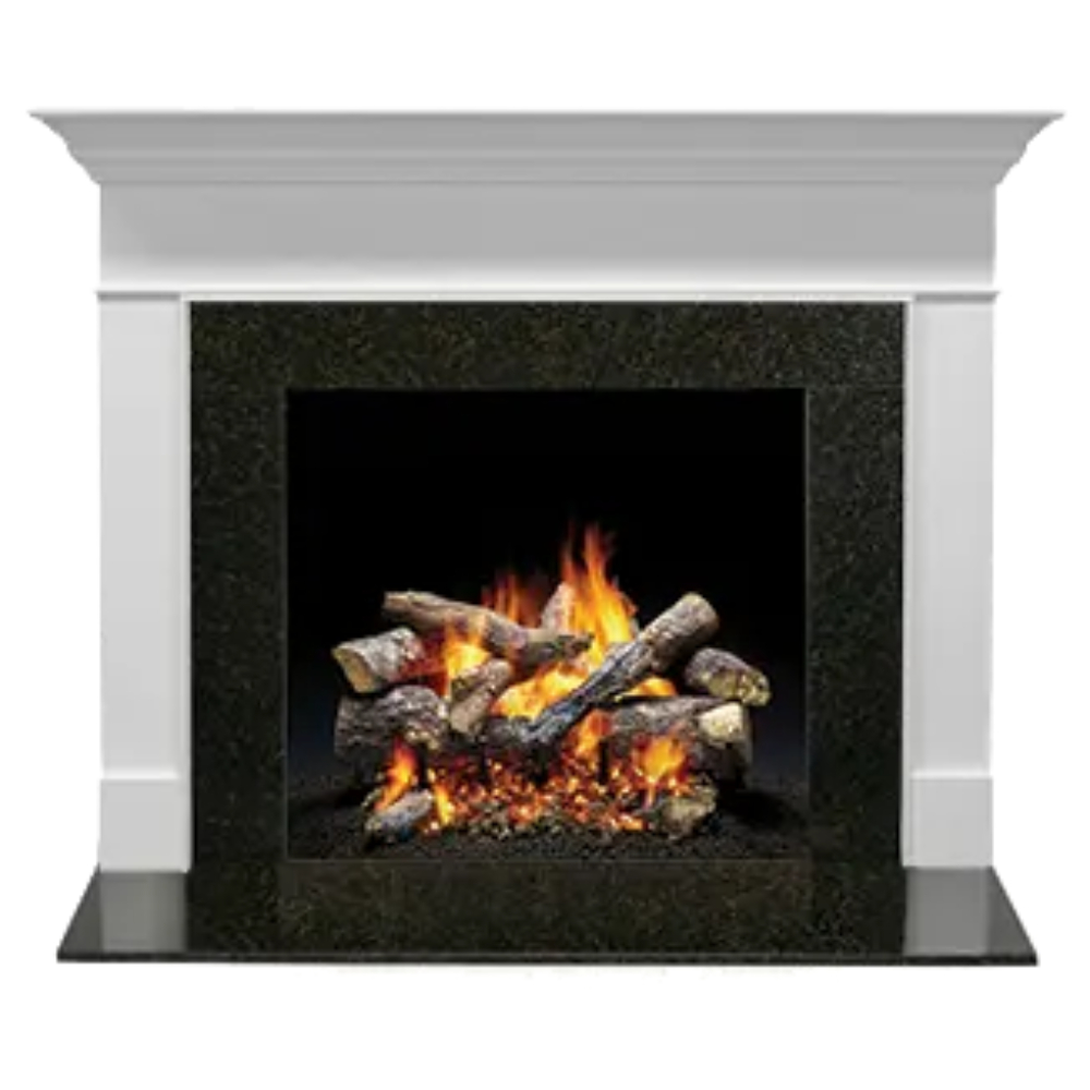 36324MON Wescott Flush Mantel, Primed MDF