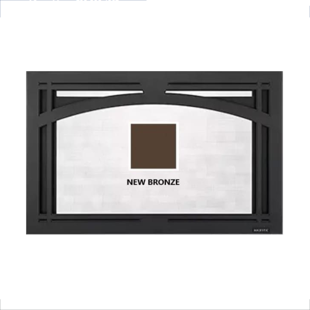 90881MON Forged Arch 30" Screen Front Black