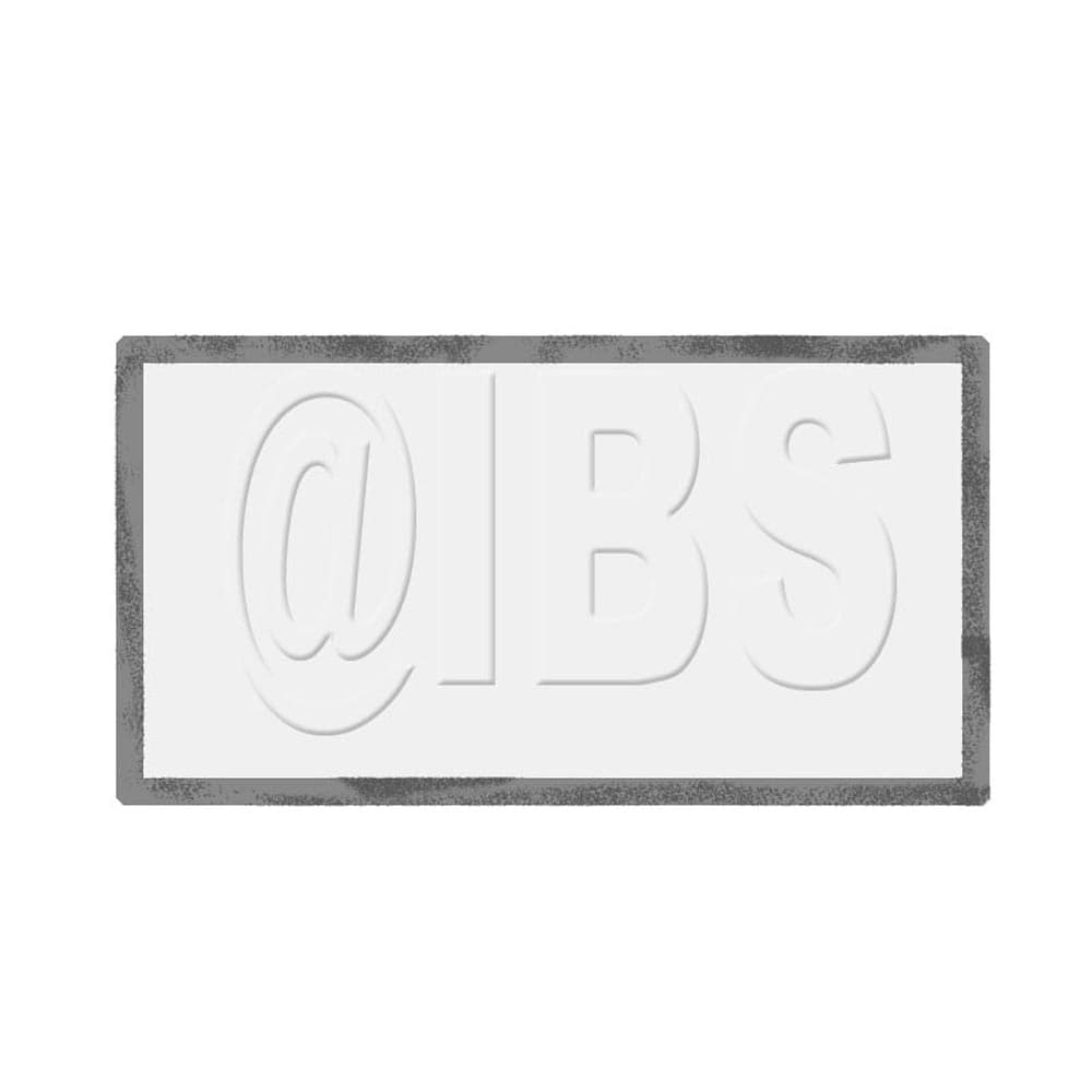 S31109 Roped Glass 12 1/2 X 6 3/8