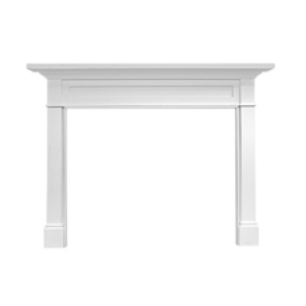 36323MON Roxborough Flush Mantel, Primed MDF