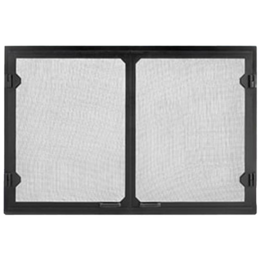 56379MON Grand Vista Cabinet Style Mesh Door Black