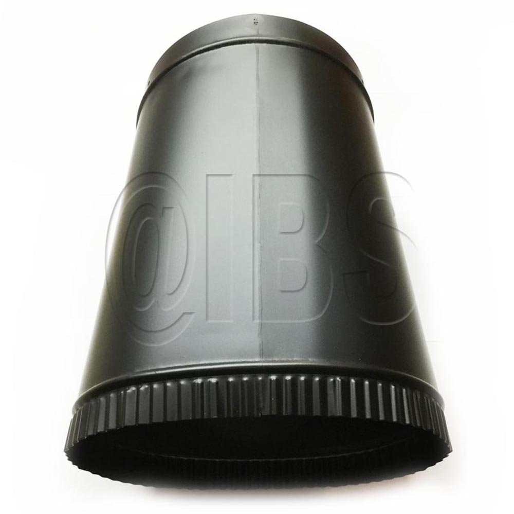 000-1855 8 Wide x 11 High Oval to 6 Round Starter Black