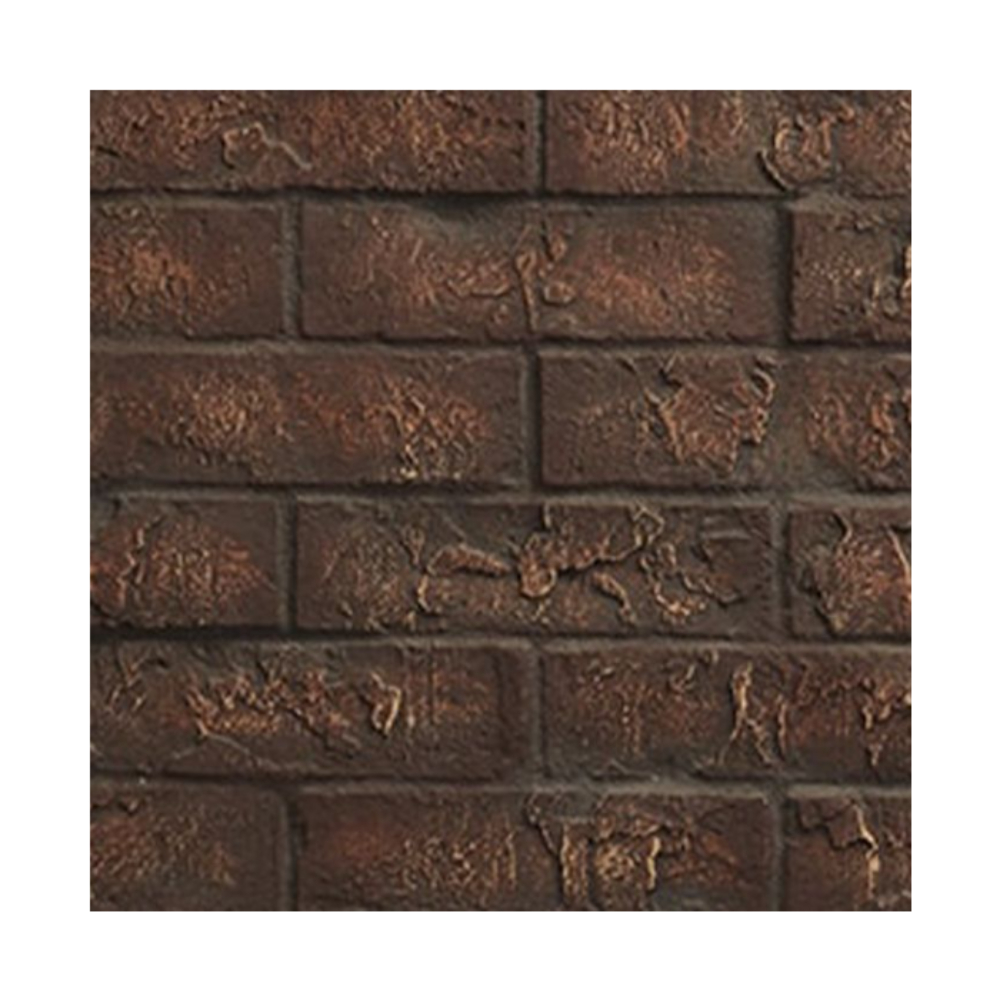 90963MON Traditional 25" Brick Interior Panels Cottage Red