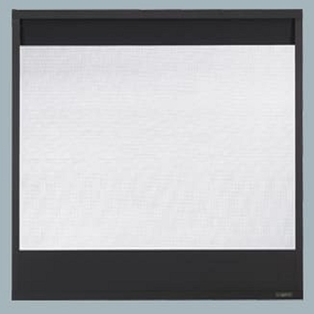 48552MON Decorative Black Mesh 36in inside fit front Black